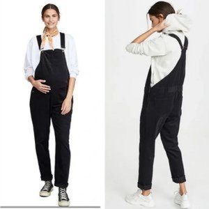 Hatch maternity cord overalls in midnight blue, size 1